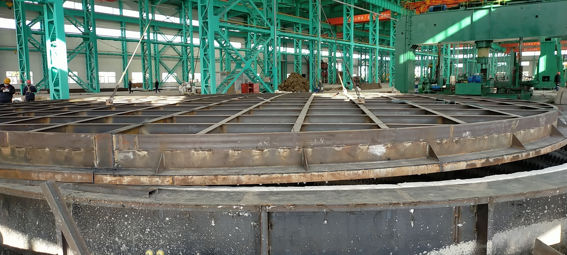 沃福德順利完成南方地區的大型井式爐施工作業