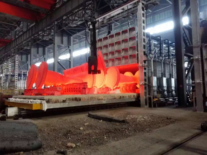 蓄熱式加熱爐對耐火自流澆注料的使用